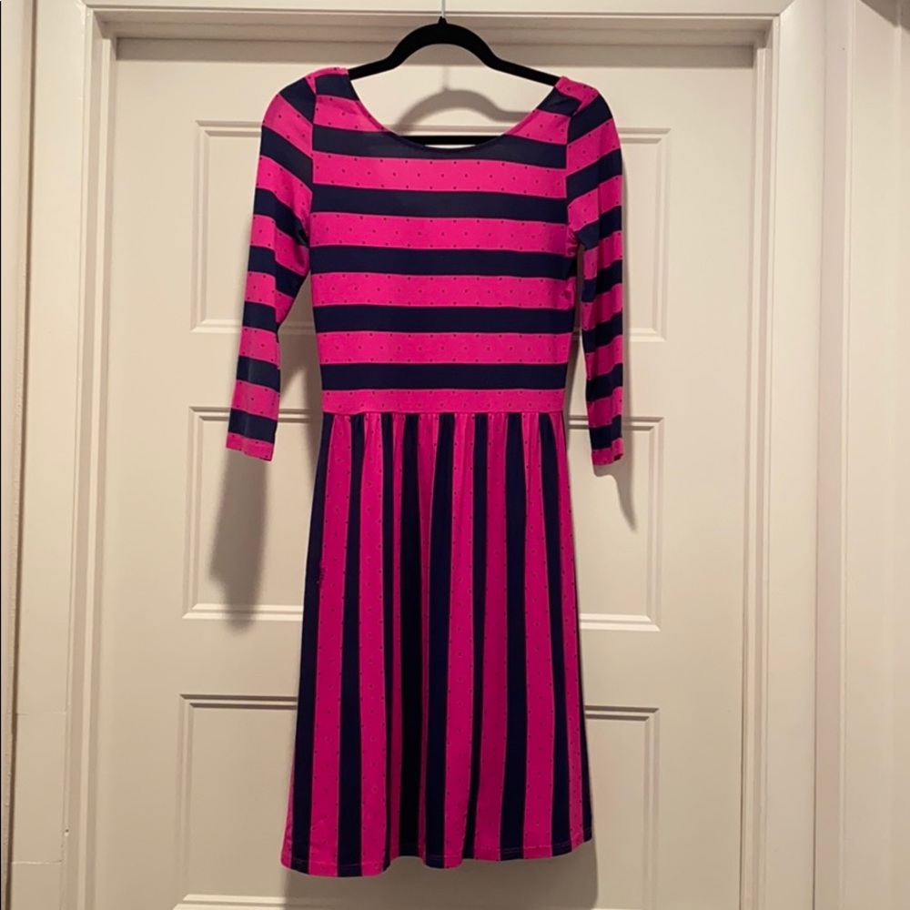 LILLY PULITZER STRIPED DRESS - SIZE XS